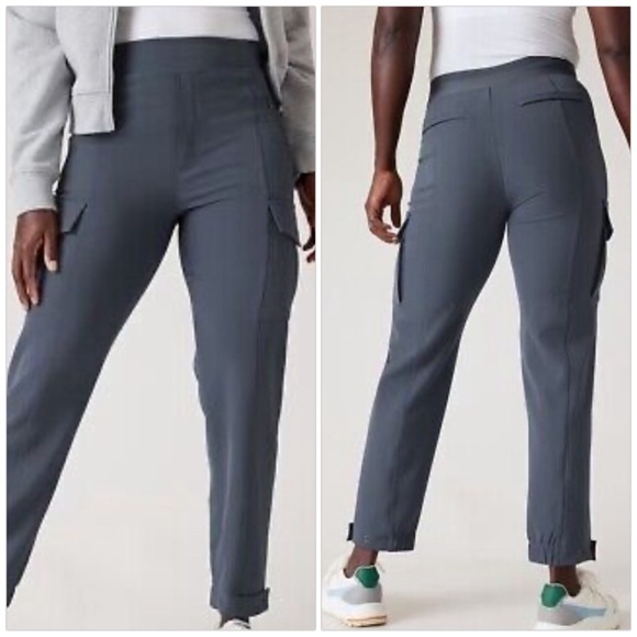Athleta Pants - Athleta Endless Cargo Pant NEW
Size: 4
Color: Granite Blue